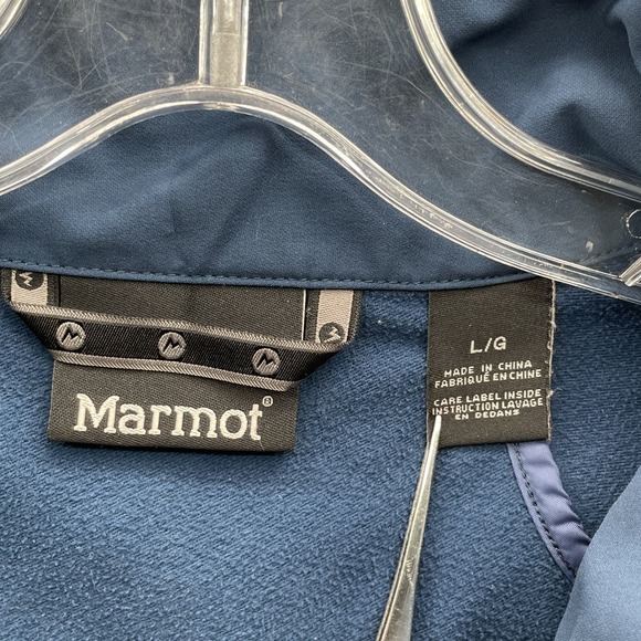 Marmot Jacket Men's Large Softshell Mock Neck Outdoor Gorpcore Camp Performance - Picture 7 of 13